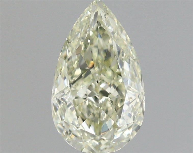 Pear Fancy Green Natural Diamond 0.75ct VS2 loose diamond
