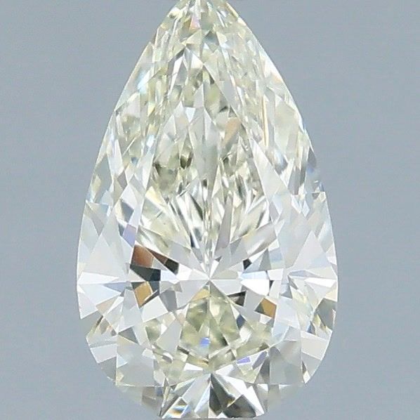 Pear Natural Diamond 0.61ct H VS1
