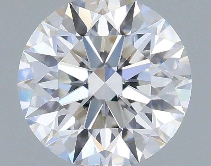 Round Natural Diamond 0.59ct E VVS1