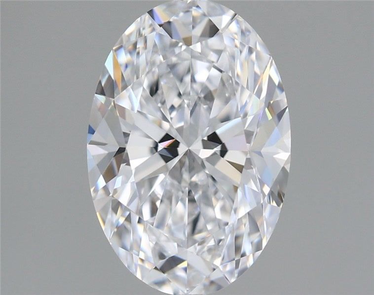Oval Lab-Grown Diamond 2.59ct D VVS1