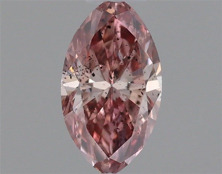 Marquise Fancy Deep Pink Natural Diamond 0.16ct SI2 loose diamond