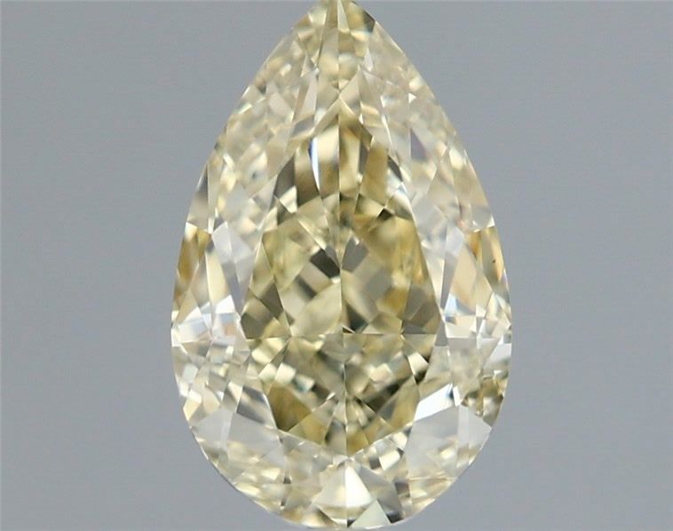 Pear Fancy Light Brown Yellow Natural Diamond 1.25ct VS1 loose diamond