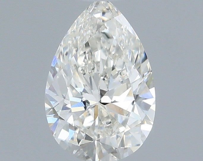 Pear Natural Diamond 0.41ct F VVS2