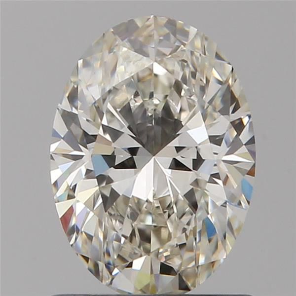 Oval Natural Diamond 0.92ct J VVS2