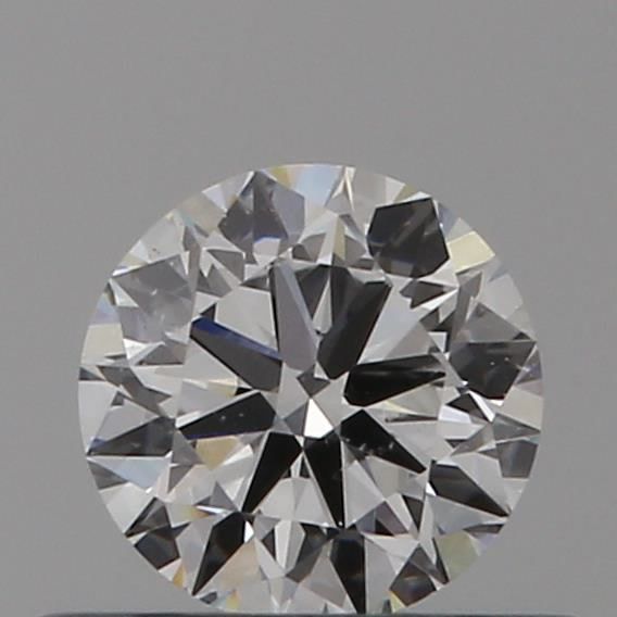 Round Natural Diamond 0.37ct D VS2