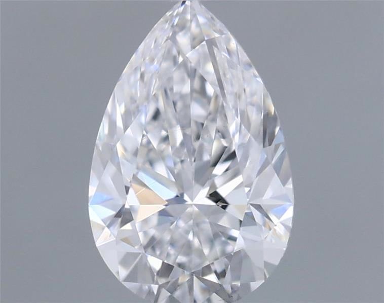 Pear Natural Diamond 0.55ct D VVS2