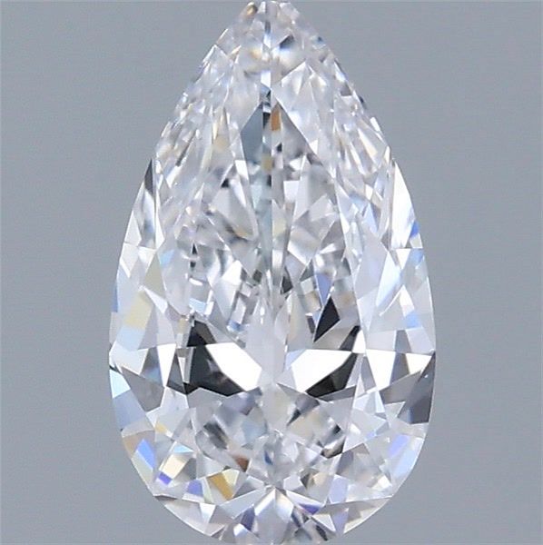 Pear Natural Diamond 0.54ct D VVS2