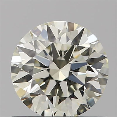 Round Natural Diamond 0.60ct J VS2