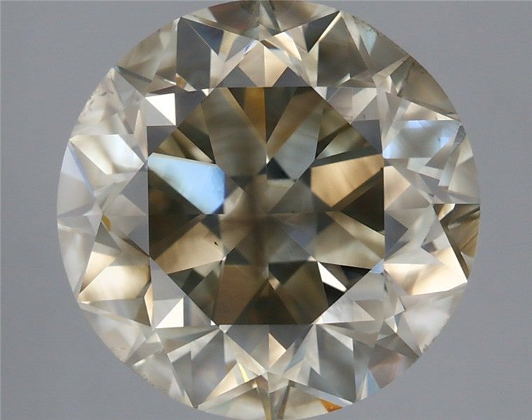 Round Fancy Gray Natural Diamond 4.53ct I1 loose diamond