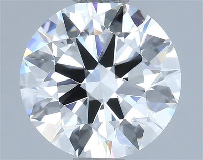 Round Natural Diamond 1.61ct H IF