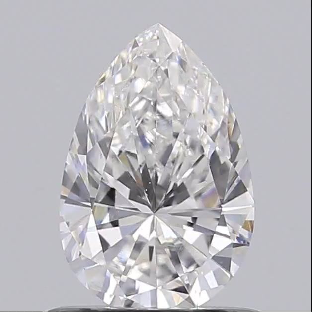 Pear Lab-Grown Diamond 0.63ct D VVS1