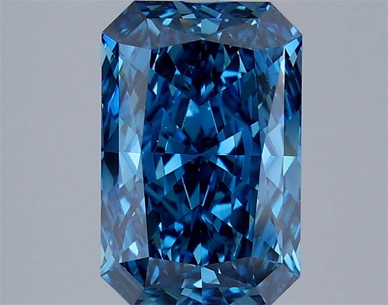 Radiant Fancy Vivid Blue Lab-grown Diamond 3.07ct VS1 loose diamond