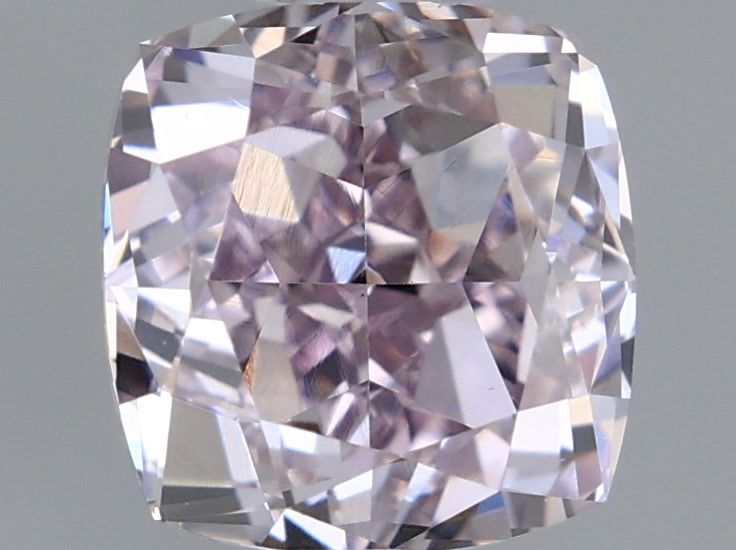 Cushion Fancy Pink Purple Natural Diamond 1.16ct VS1 loose diamond