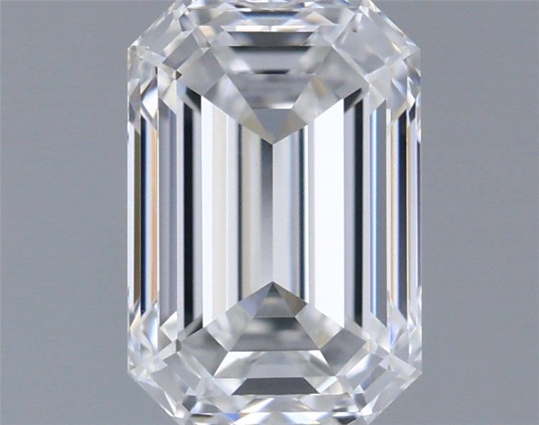 Emerald Natural Diamond 0.55ct F VS1