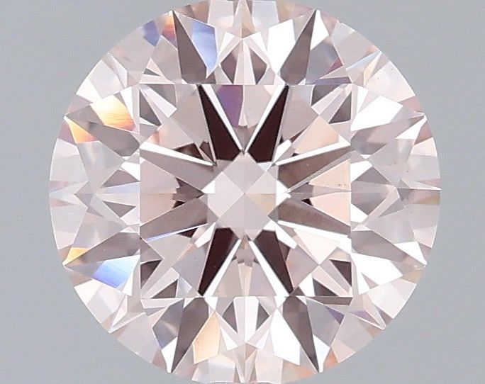 Round Fancy Intense Pink Lab-grown Diamond 2.01ct VVS2 loose diamond