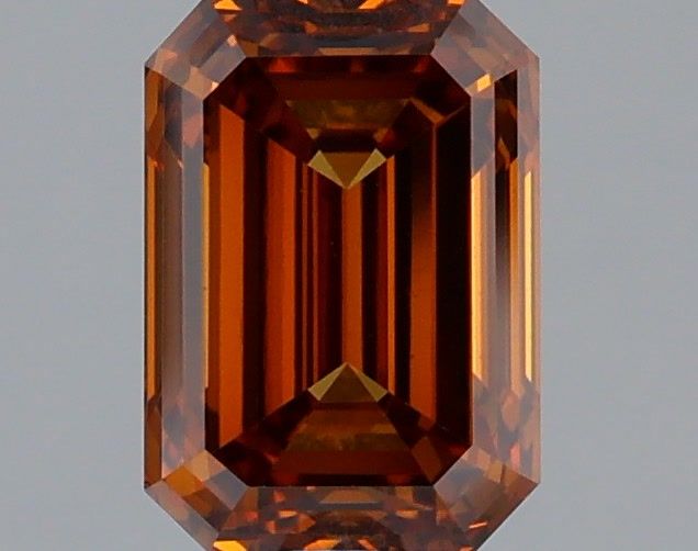 Emerald Fancy Deep Brownish Orange Lab-grown Diamond 1.52ct VS1 loose diamond