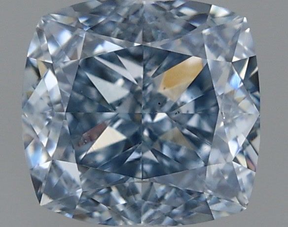 Cushion Fancy Intense Blue Lab-grown Diamond 0.9ct VS1 loose diamond