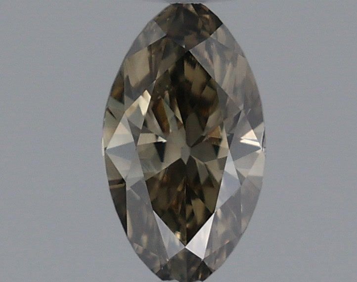 Marquise Fancy Dark Greenish Gray Natural Diamond 0.24ct loose diamond