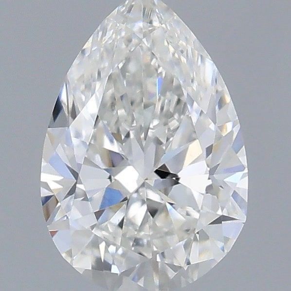 Pear Natural Diamond 0.33ct E VVS2