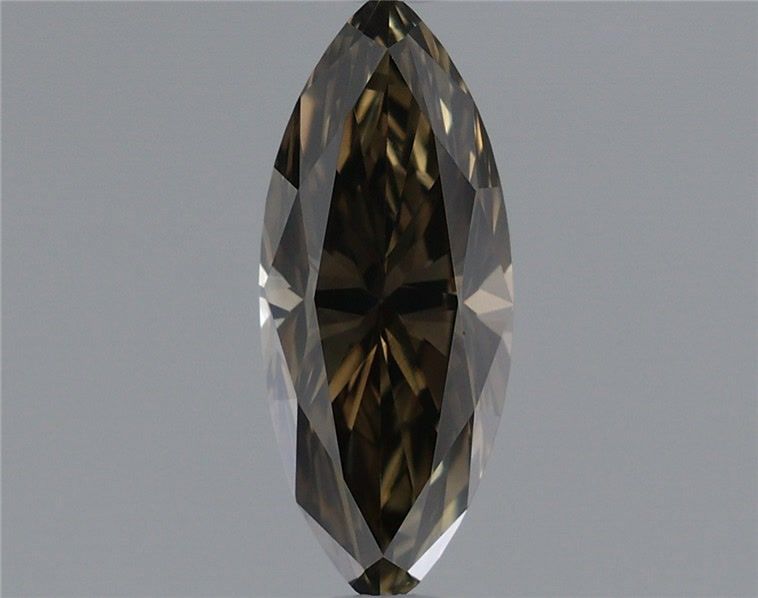 Marquise Fancy Dark Greenish Gray Natural Diamond 0.62ct loose diamond