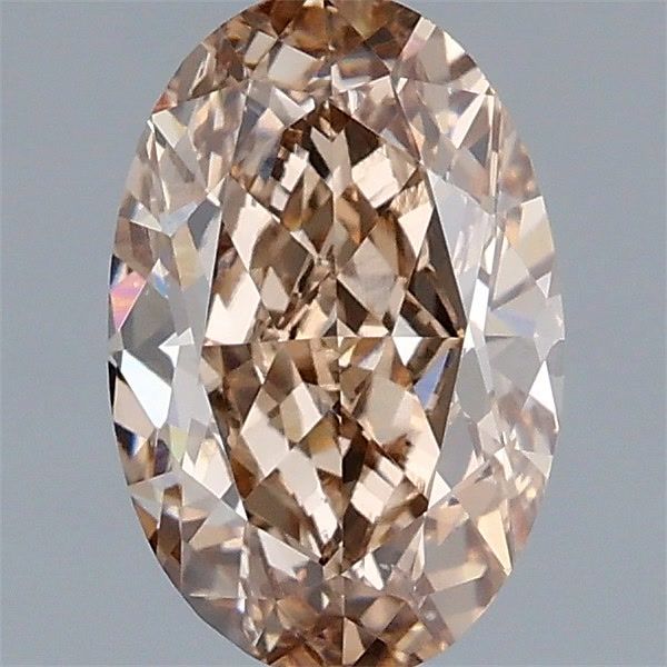 Oval Fancy Brown Lab-grown Diamond 1.51ct VS1 loose diamond