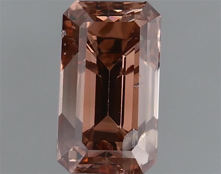 Emerald Fancy Deep Brown Pink Natural Diamond 0.44ct loose diamond