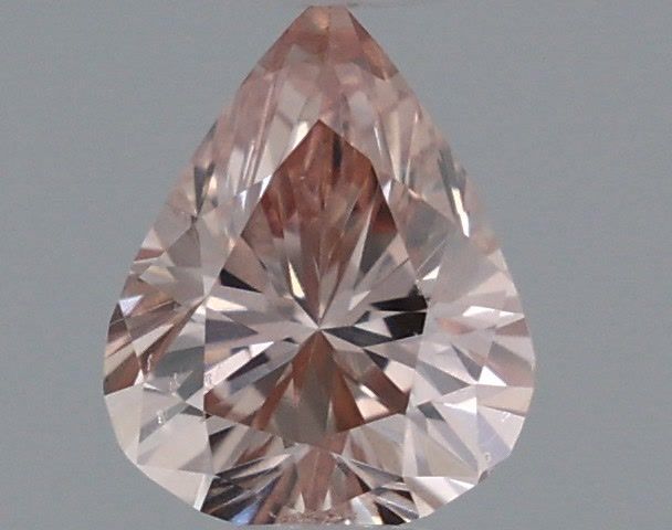Pear Fancy Brown Pink Natural Diamond 0.21ct SI2 loose diamond