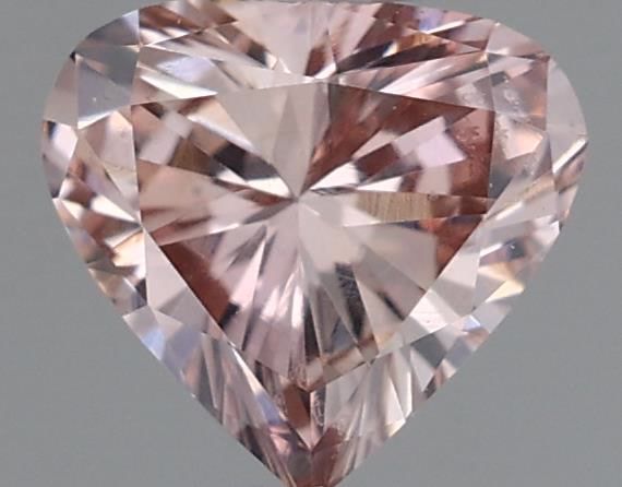 Heart Fancy Brown Pink Natural Diamond 0.21ct SI1 loose diamond