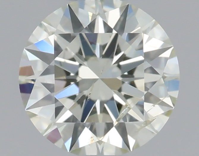 Round Faint Green Natural Diamond 0.31ct I1 loose diamond