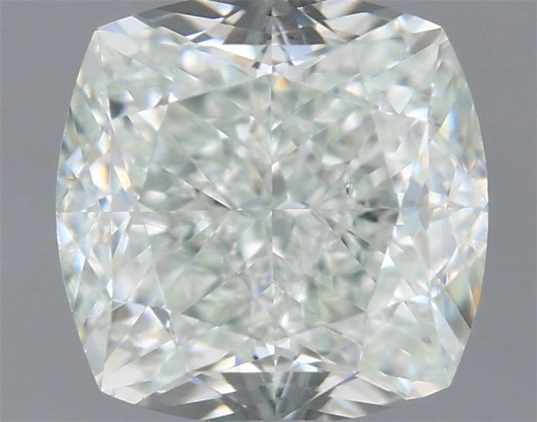 Cushion Very Light Green Natural Diamond 1.22ct SI1 loose diamond