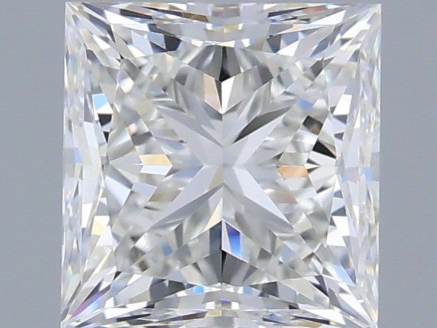 Princess Natural Diamond 0.90ct F VVS2
