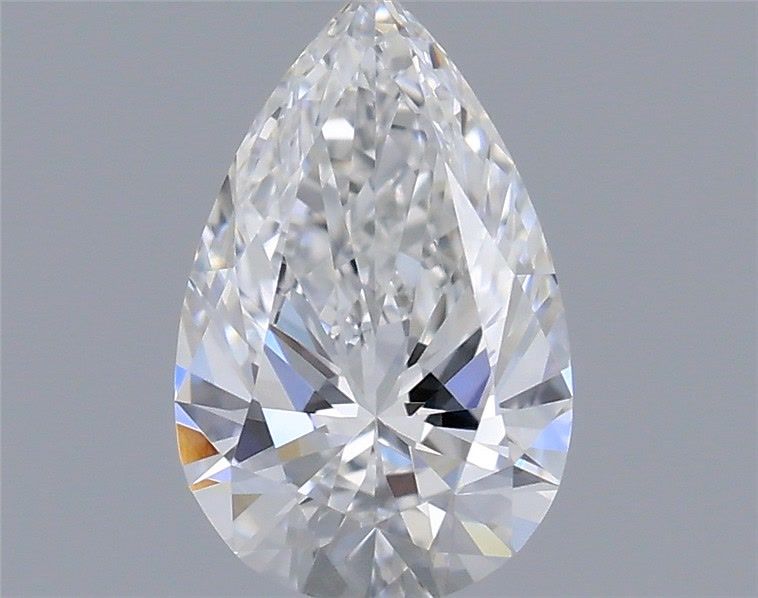 Pear Natural Diamond 0.34ct E VVS1