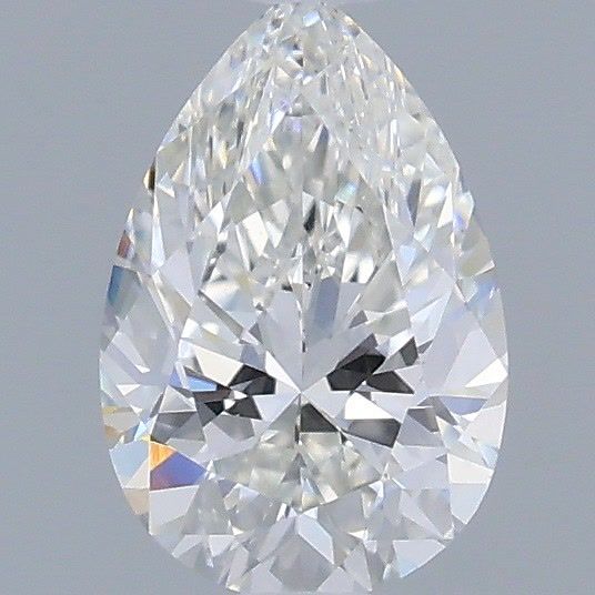 Pear Natural Diamond 0.51ct F VS1