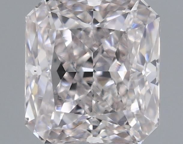 Radiant Very Light Pink Natural Diamond 0.52ct VS2 loose diamond