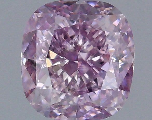 Cushion Fancy Pink Natural Diamond 0.3ct VS2 loose diamond
