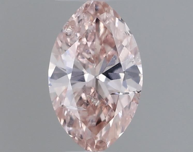 Marquise Fancy Brownish Pink Natural Diamond 0.23ct loose diamond
