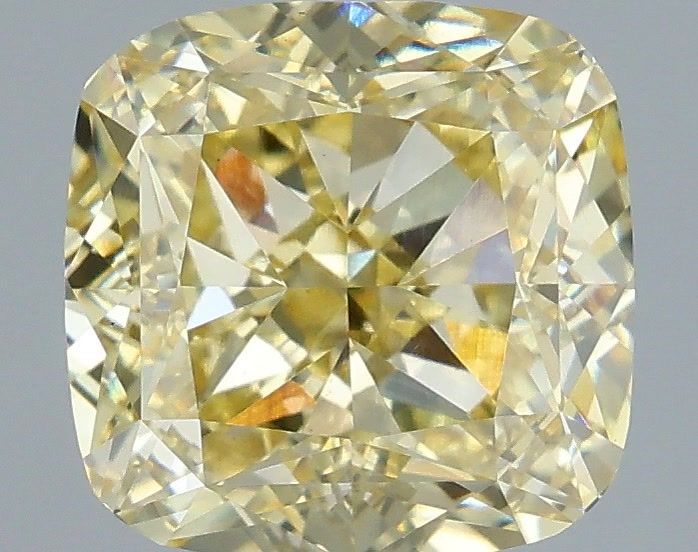 Cushion Fancy Yellow Lab-grown Diamond 2.07ct VS1 loose diamond