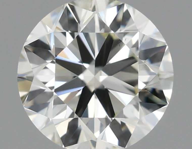 Round Natural Diamond 0.65ct J VS2