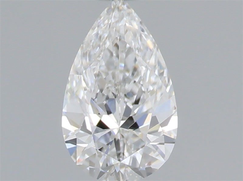 Pear Natural Diamond 0.53ct E VVS1