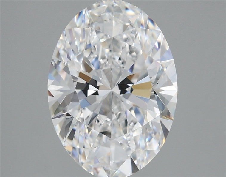Oval Lab-Grown Diamond 2.79ct D IF