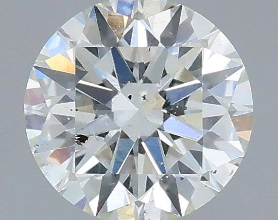 Round Faint Green Natural Diamond 0.43ct SI2 loose diamond