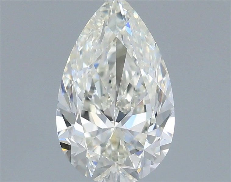 Pear Natural Diamond 0.62ct H VVS1