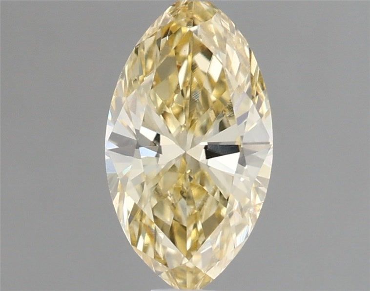 Marquise Fancy Orangey Yellow Natural Diamond 0.62ct loose diamond