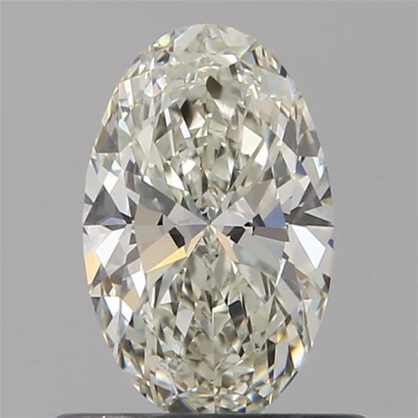 Oval Natural Diamond 0.55ct J VVS1