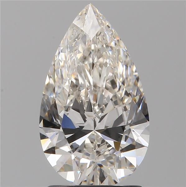 Pear Natural Diamond 1.51ct I VVS2