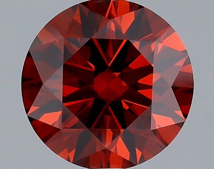Round Fancy Deep Orange Lab-grown Diamond 1.51ct VS1 loose diamond