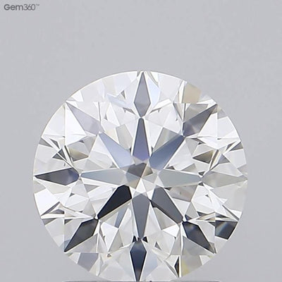 Round Natural Diamond 1.51ct H VVS2