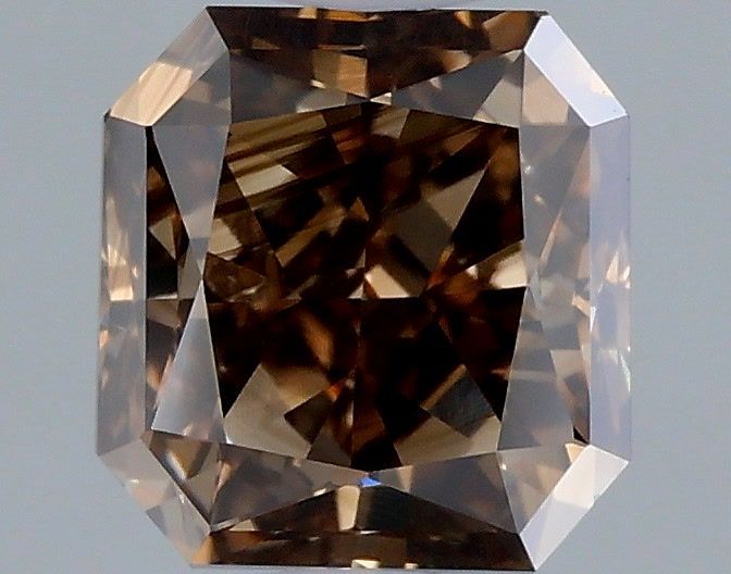 Radiant Brown Natural Diamond 1.01ct VS2 loose diamond
