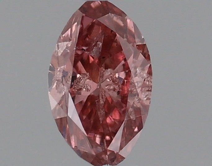 Marquise Fancy Deep Pink Natural Diamond 0.11ct loose diamond