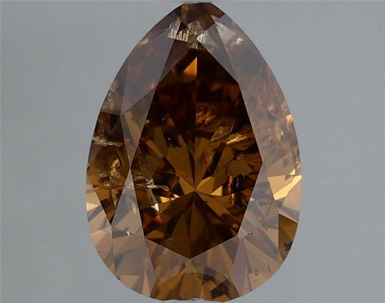 Pear Fancy Dark Yellowish Brown Natural Diamond 1.21ct loose diamond